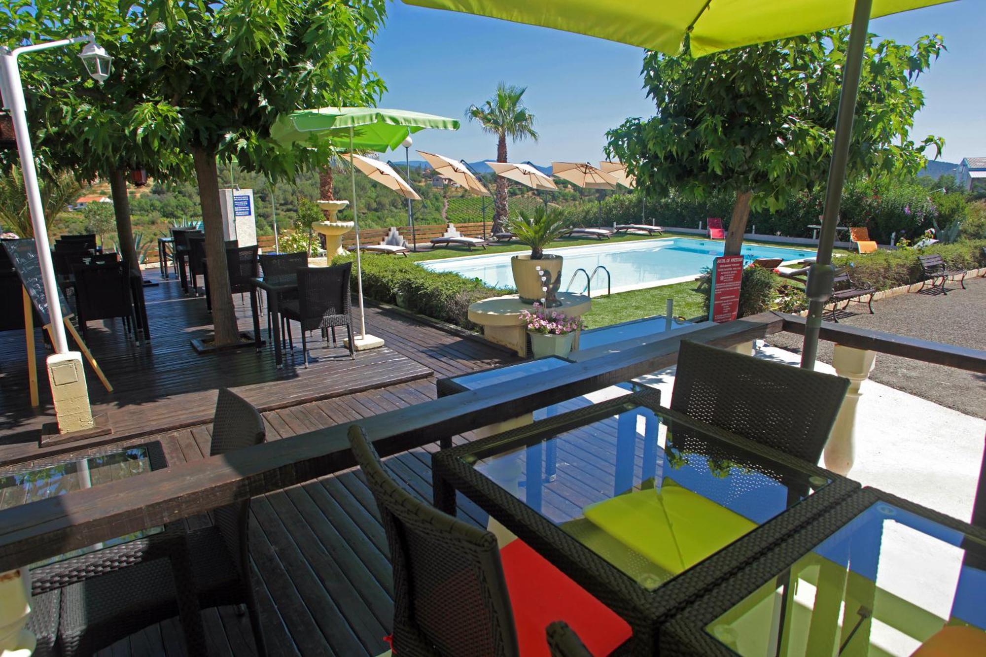 Logis Hotel Le Pressoir Saint-Chinian Exterior photo